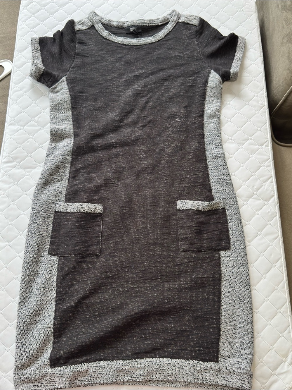 Mossimo Colorblock Knit Mini Dress Size S